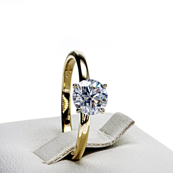 Diamantring 1.02ct - 2