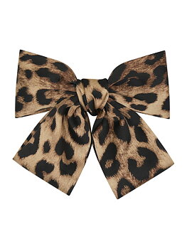 Neo Noir Bow hair Clip, Leo
