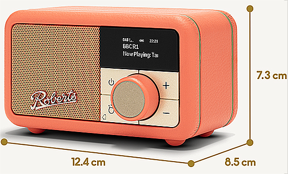 Roberts Radio Petite2 Orange - 5