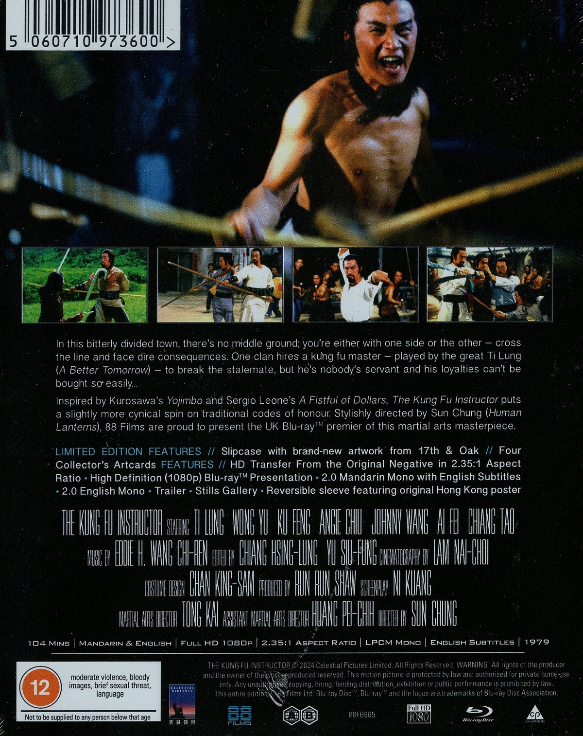 The Kung Fu Instructor (Limited Edition) (ej svensk text) (Blu-ray) - 2