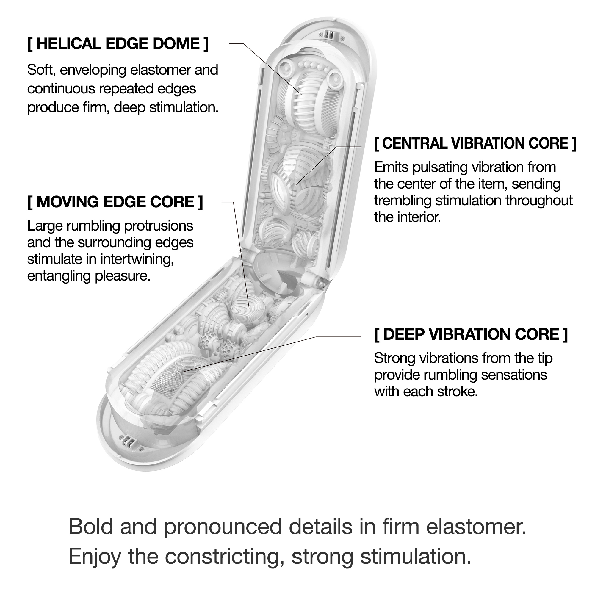 Tenga Zero Gravity EV White - 7