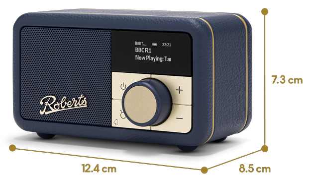 Roberts Radio Petite2 Midnight - 5