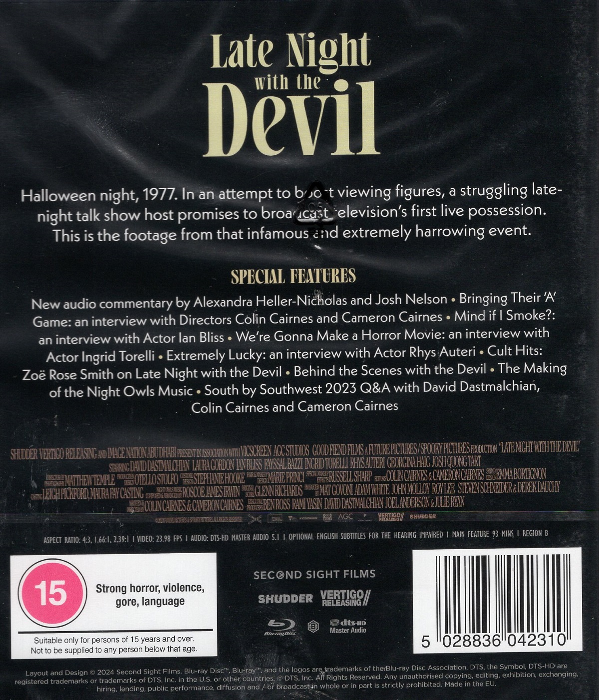 Late Night With the Devil (ej svensk text) (Blu-ray) - 2