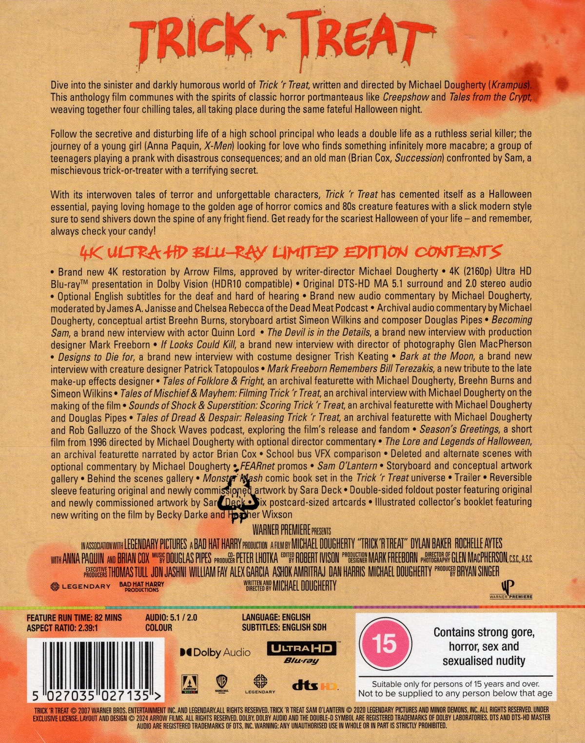 Trick 'R Treat (Limited Edition) (ej svensk text) (4K Ultra HD) - 2
