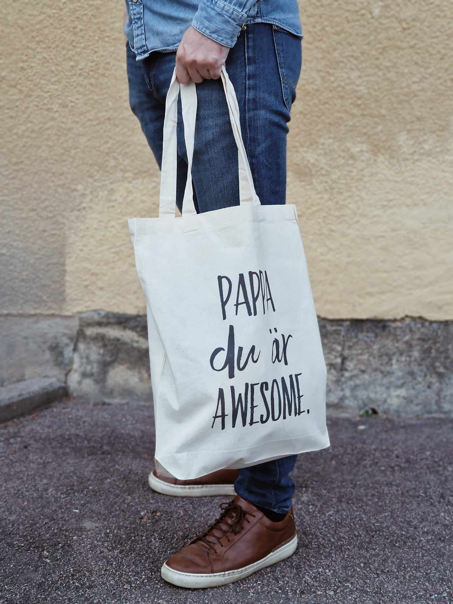 cloth bag "dad you are awesome"