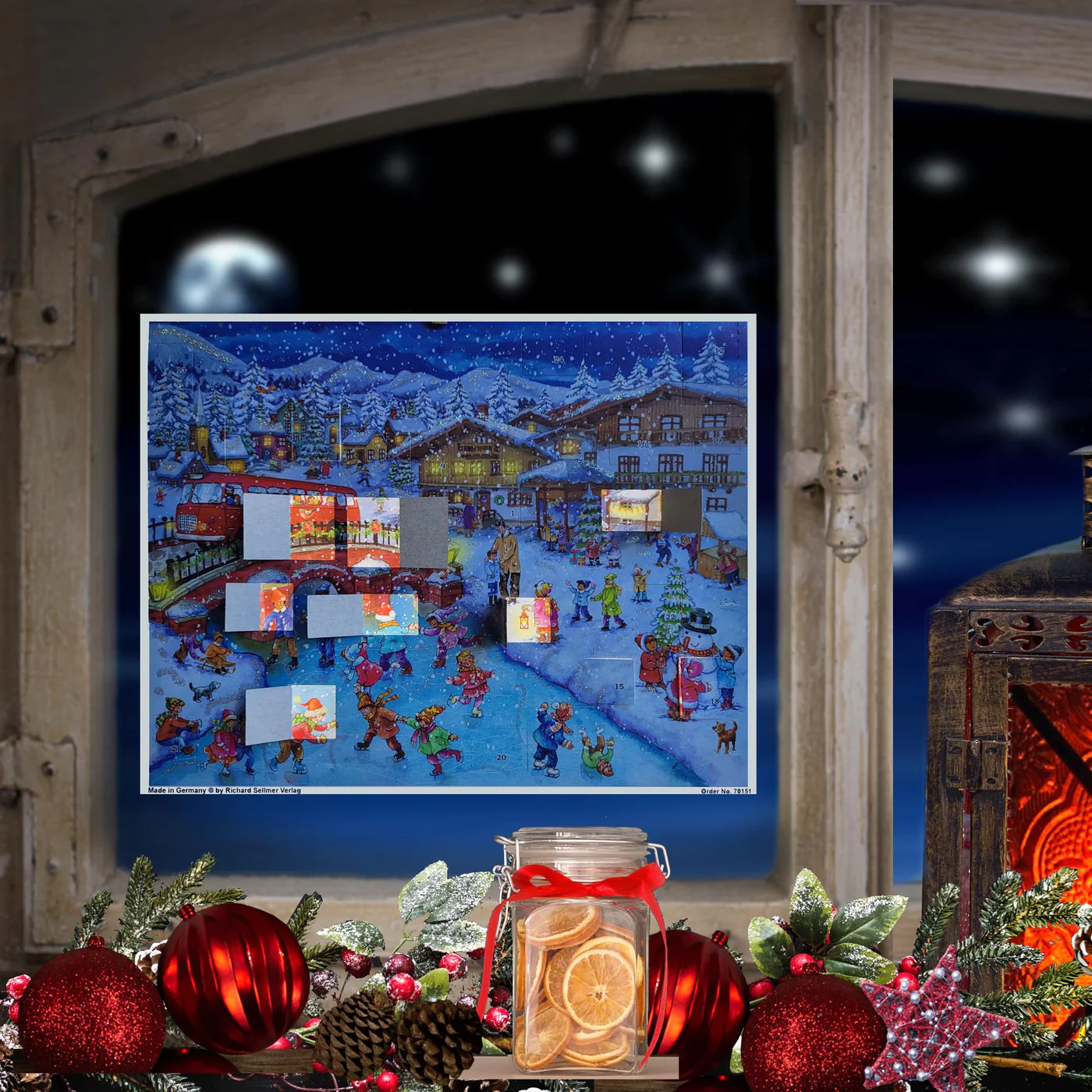 Adventskalender A3 Buss - 2