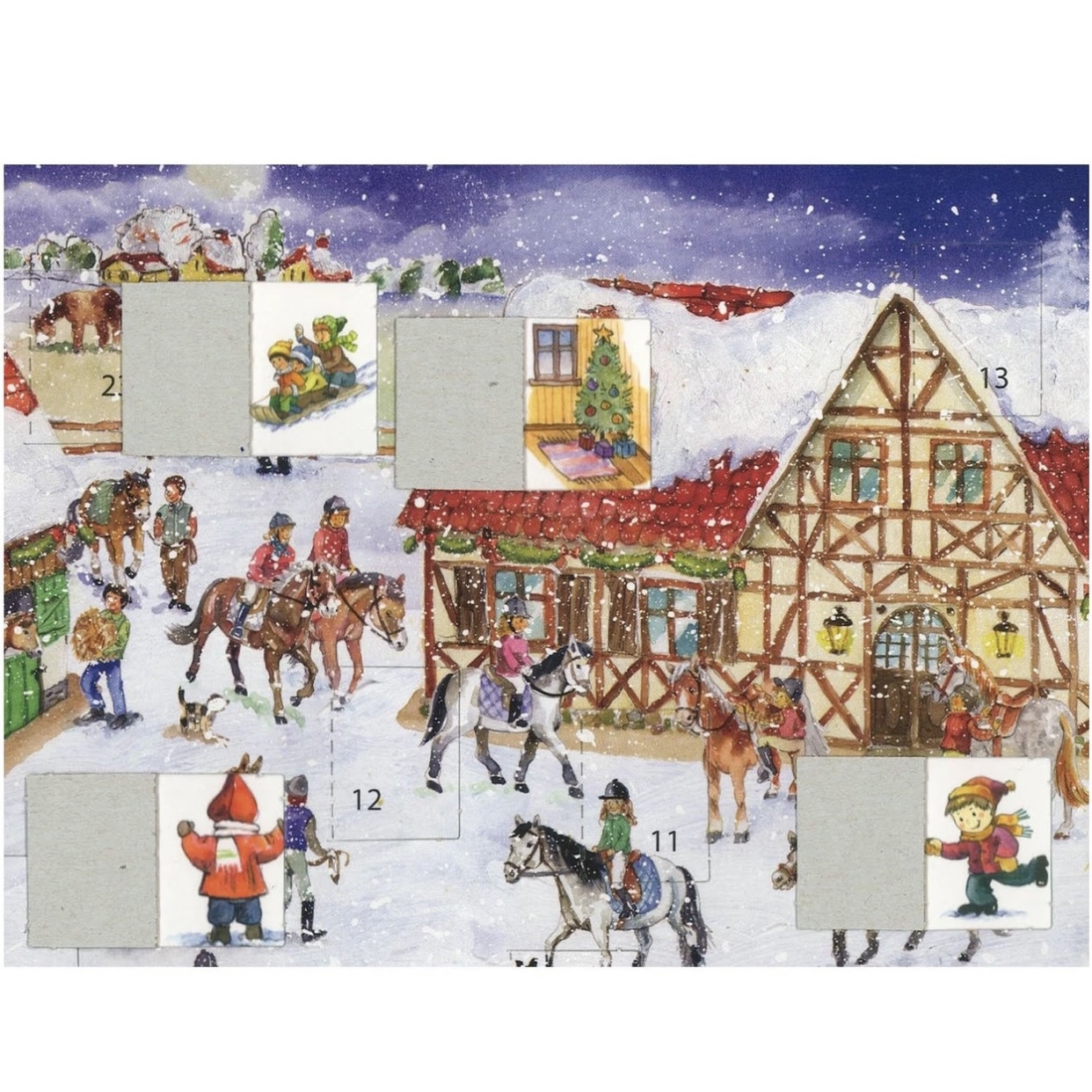 Adventskalender A3 Ridskola - 3