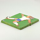 Lisa Larson (Damfotboll 1979) Wall Plaque with Soccer Player 22 cm <with Box>