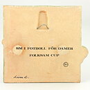Lisa Larson (Damfotboll 1979) Wall Plaque with Soccer Player 22 cm <with Box>