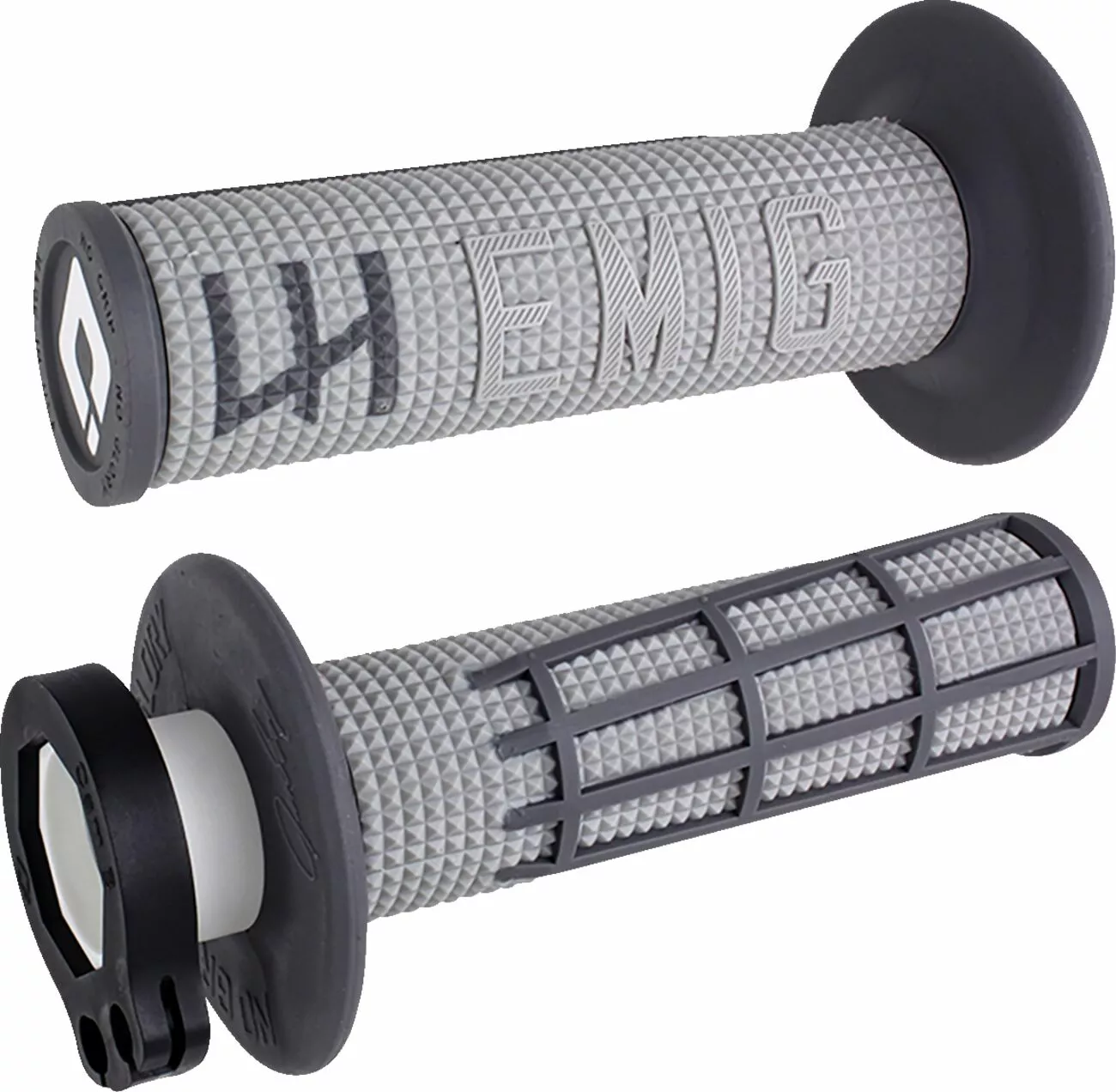 HANDTAG LOCK-ON ODI EMIG GRIP 2.0 GREY/GRPH
