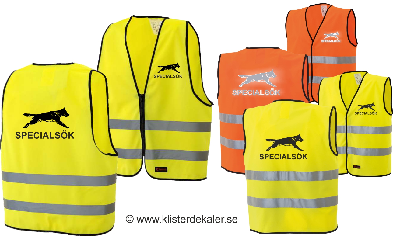 Reflexväst SPECIALSÖK Schäfer - 2