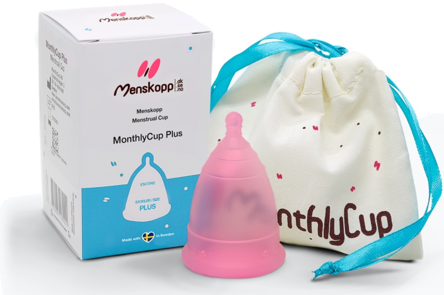 MonthlyCup menskopp Plus Pink Topaz