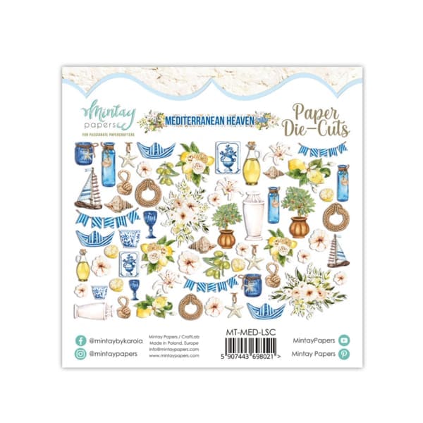 Mintay paper DIE-CUTS -Mediterranean Heaven - 2