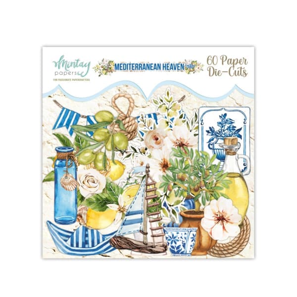 Mintay paper DIE-CUTS -Mediterranean Heaven
