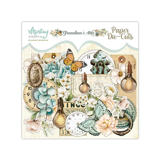 Mintay paper DIE-CUTS -Grandma's Attic 