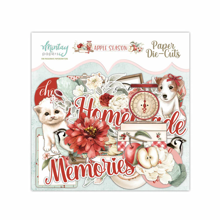 Mintay paper DIE-CUTS -Apple Season 