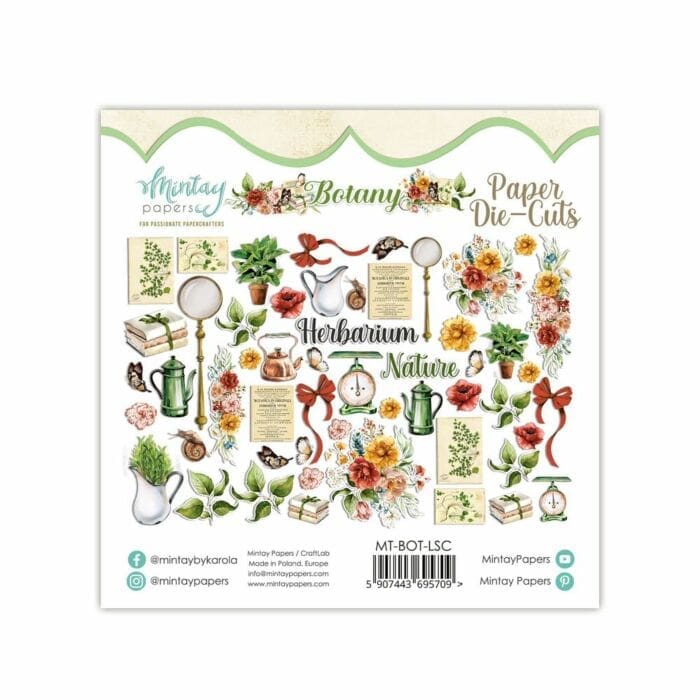 Mintay paper DIE-CUTS -Botany - 2
