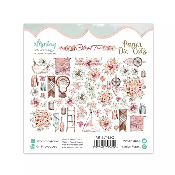 Mintay paper DIE-CUTS -BLISSFUL TIME - 2