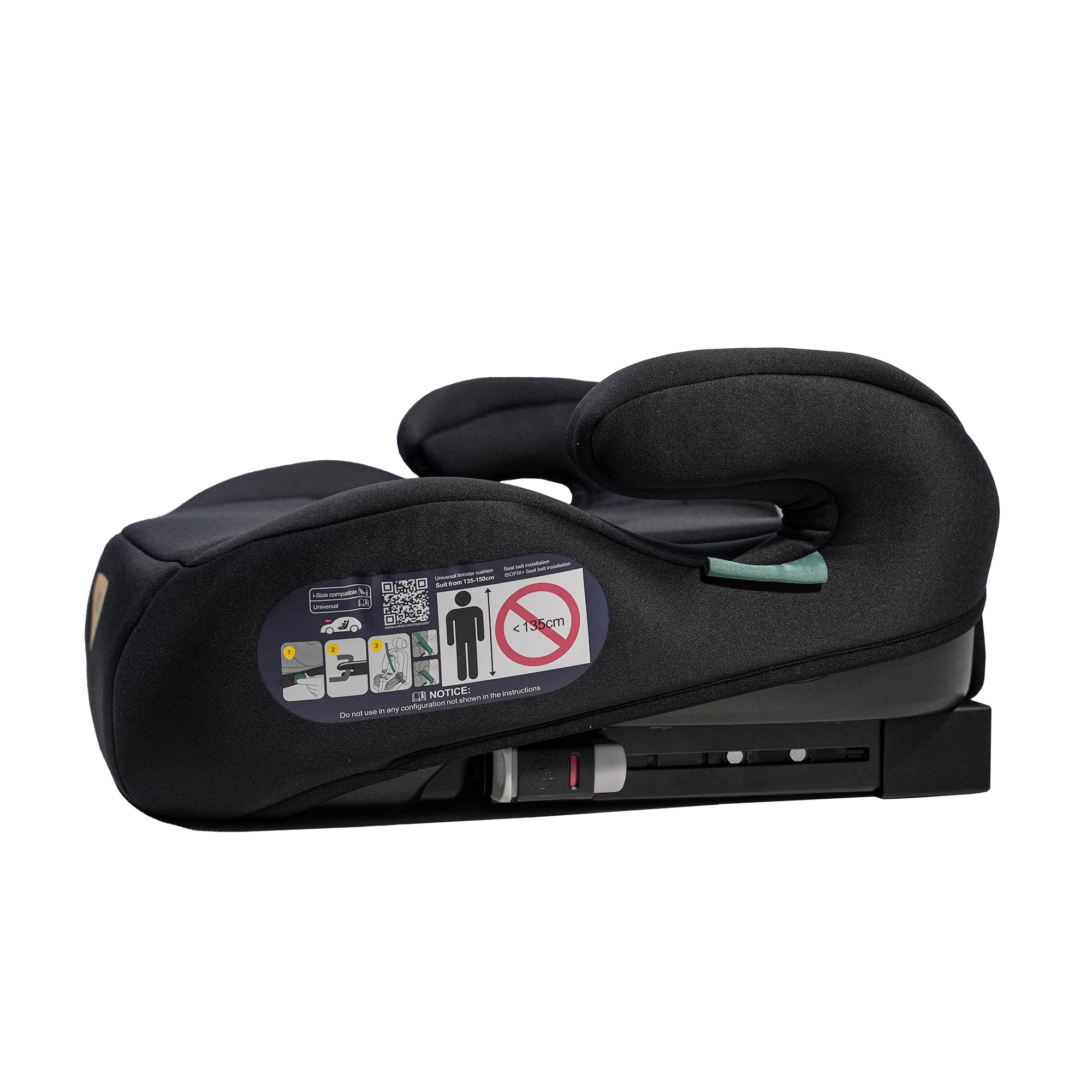 Axkid Mate 2 IsoFix - Shell Black - 4