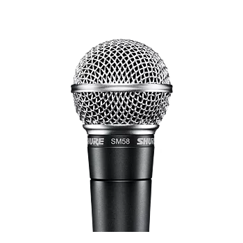 Shure SM58-LCE Microphone Dynamic Cardioid