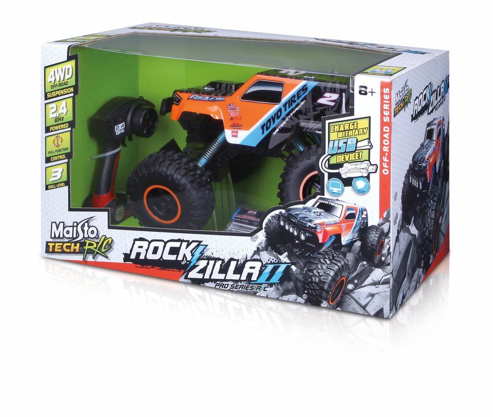 Radiostyrd bil Rockzilla2 24 GHz - 2