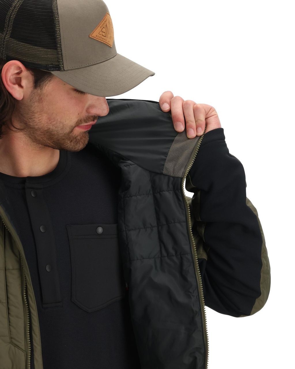 Simms Fall Run Hybrid Hoody - Loden - 7
