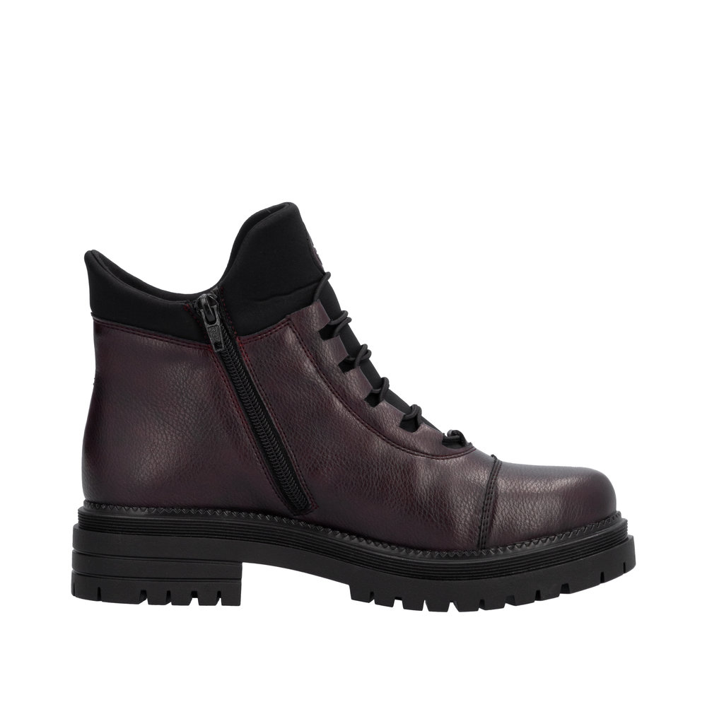 Rieker Damboots syntet varmfodrad Bordo - 2