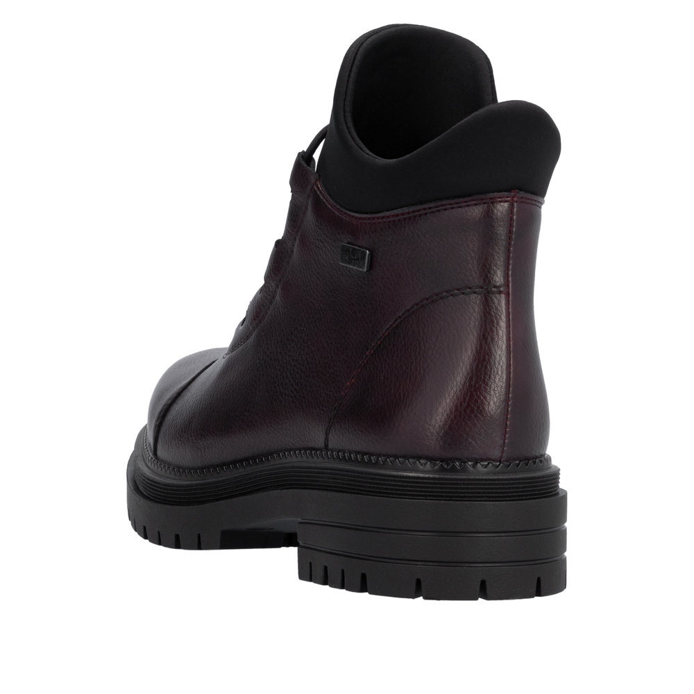 Rieker Damboots syntet varmfodrad Bordo - 3