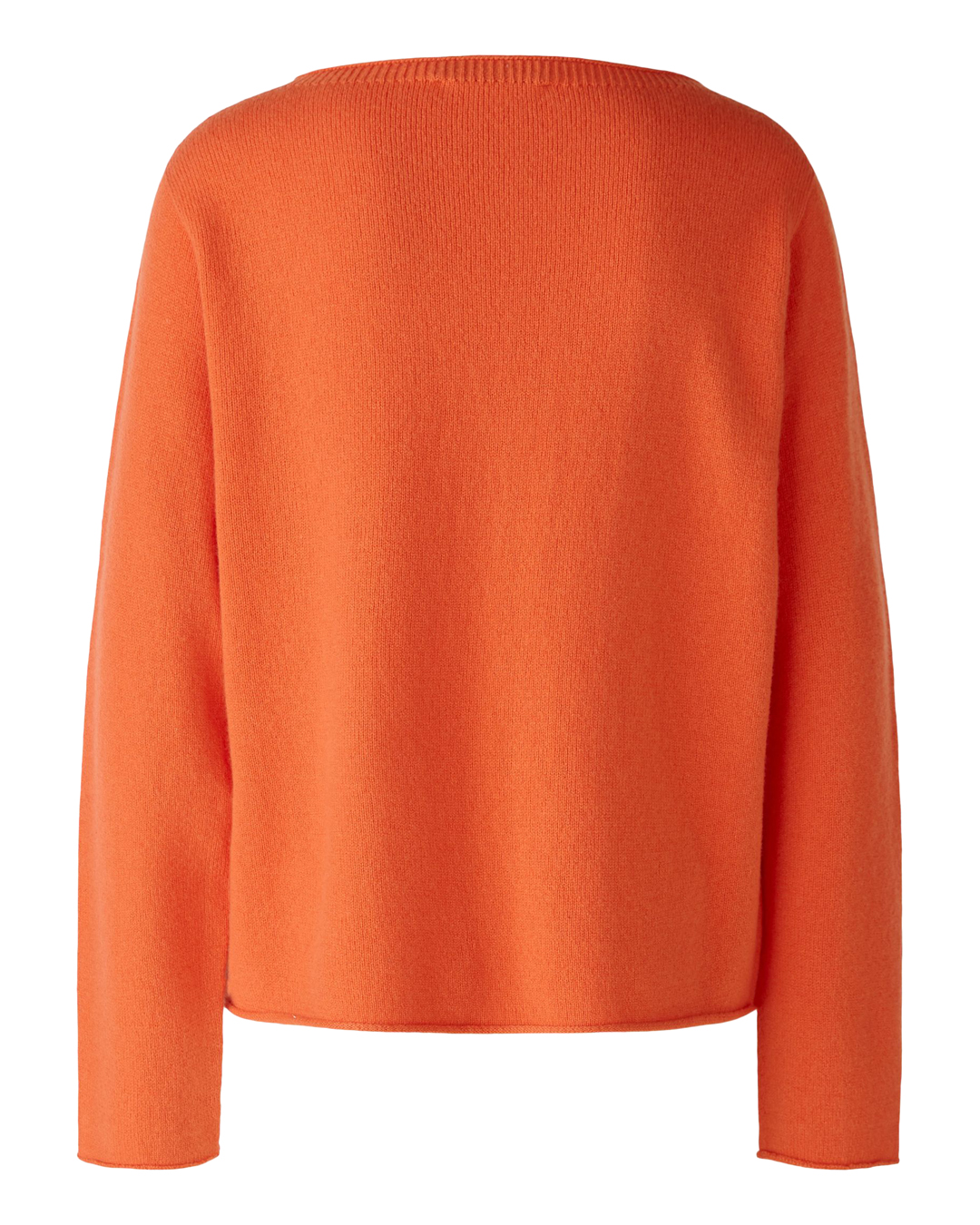 Jumper ullblandning ficka fram orange-röd - 7
