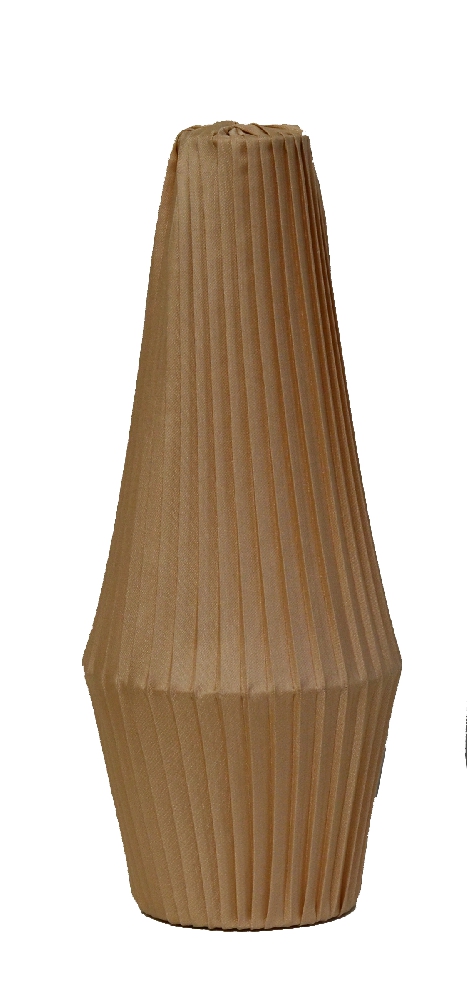 Astrid Plisserad Stilskärm Guld