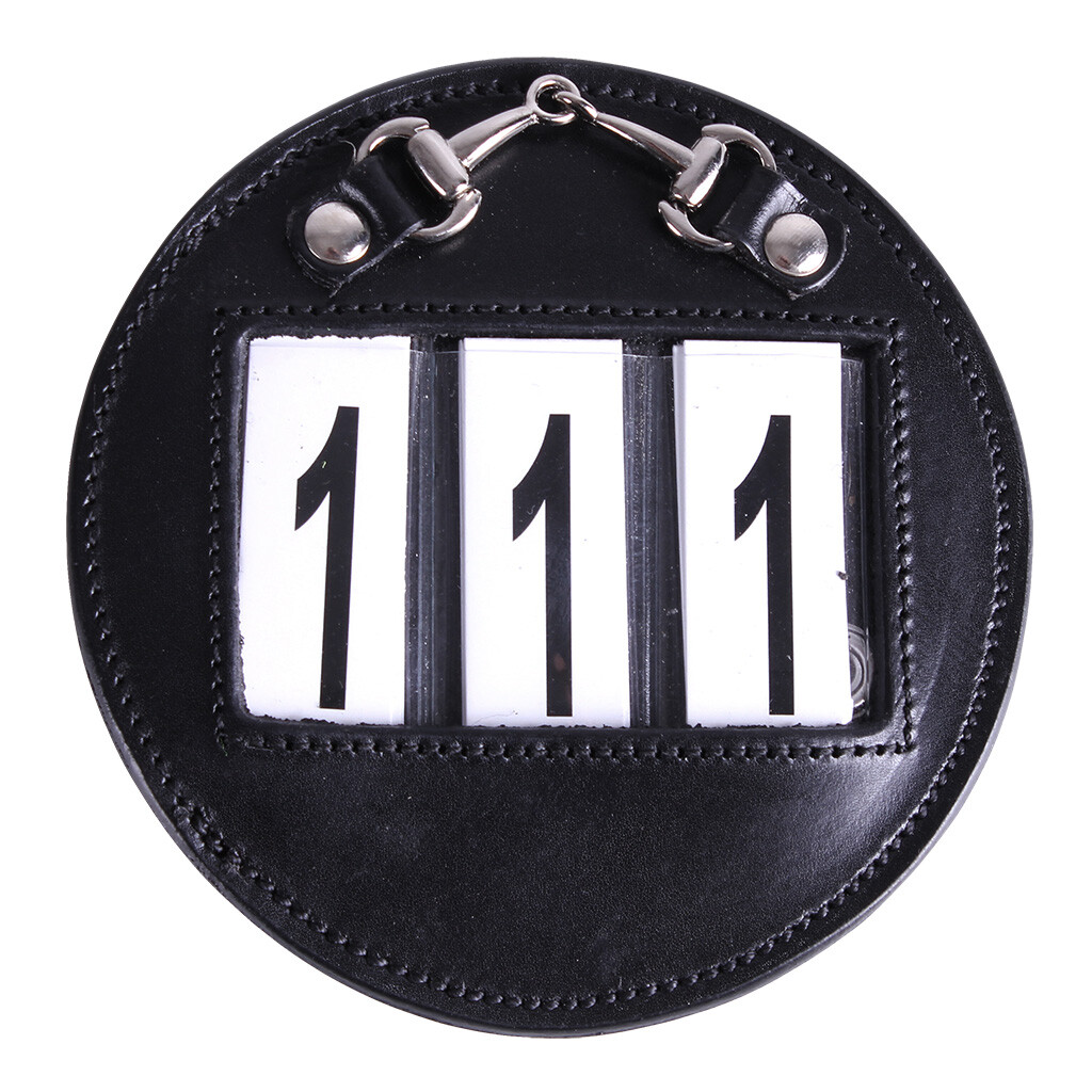QHP Ricki Number Holders 2-pack - Black/Silver