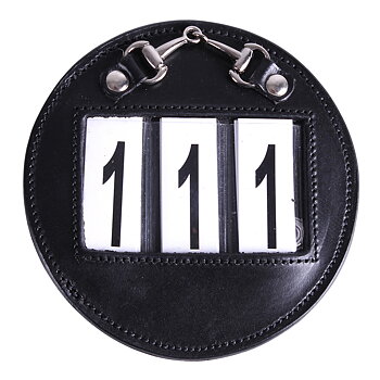 QHP Ricki Number Holders 2-pack - Black/Silver