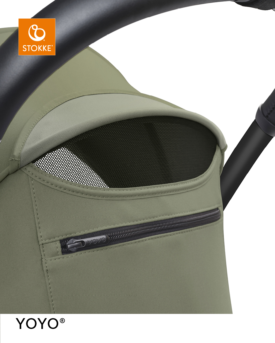Stokke YOYO³ 6+ Black - Olive - 3
