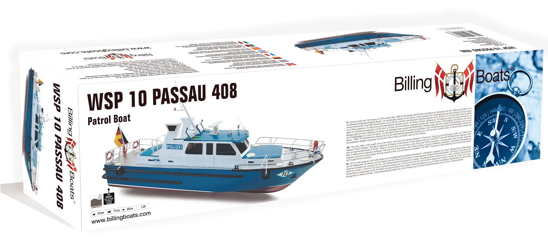 WSP10 Police boat  1/20 - 4