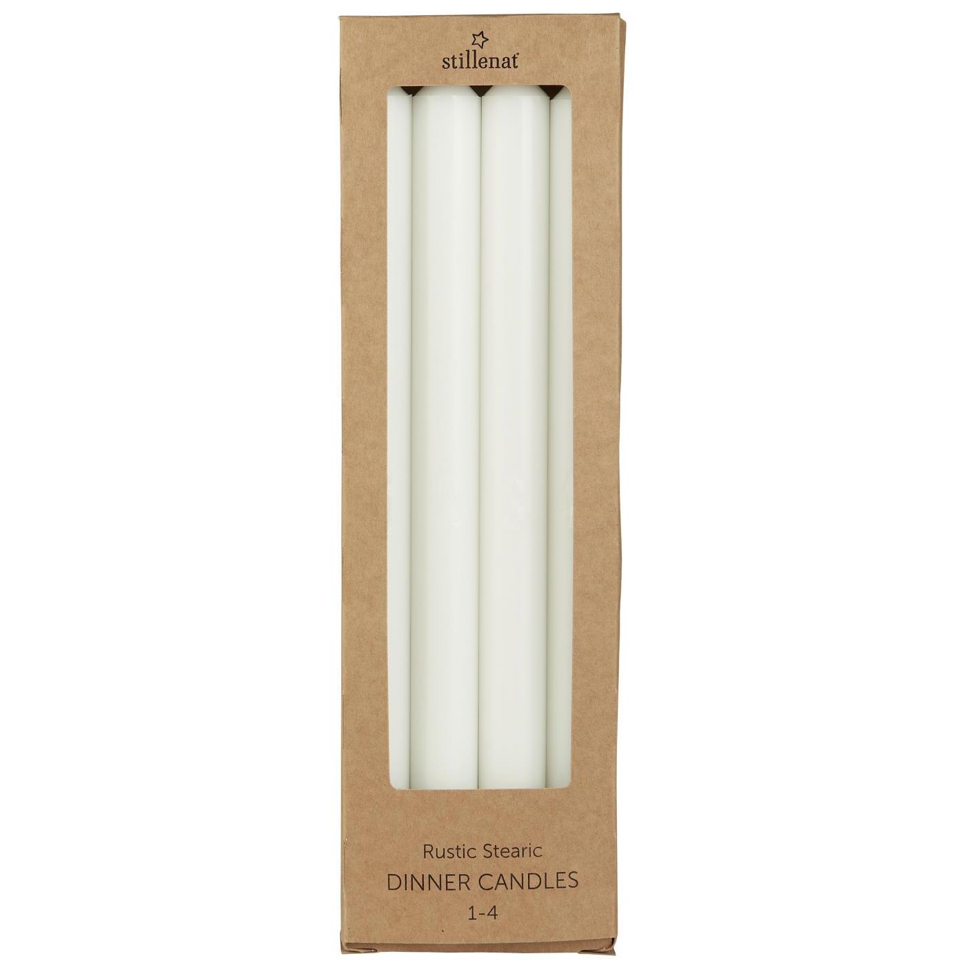 Adventsljus Präglade nr 1-4 - Vita - 2