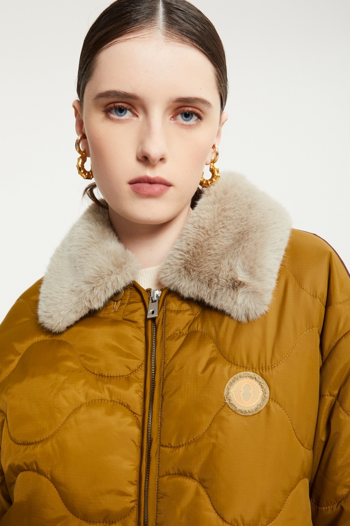 OttodÁme - Quilted Puffer Jacket Forest - 5