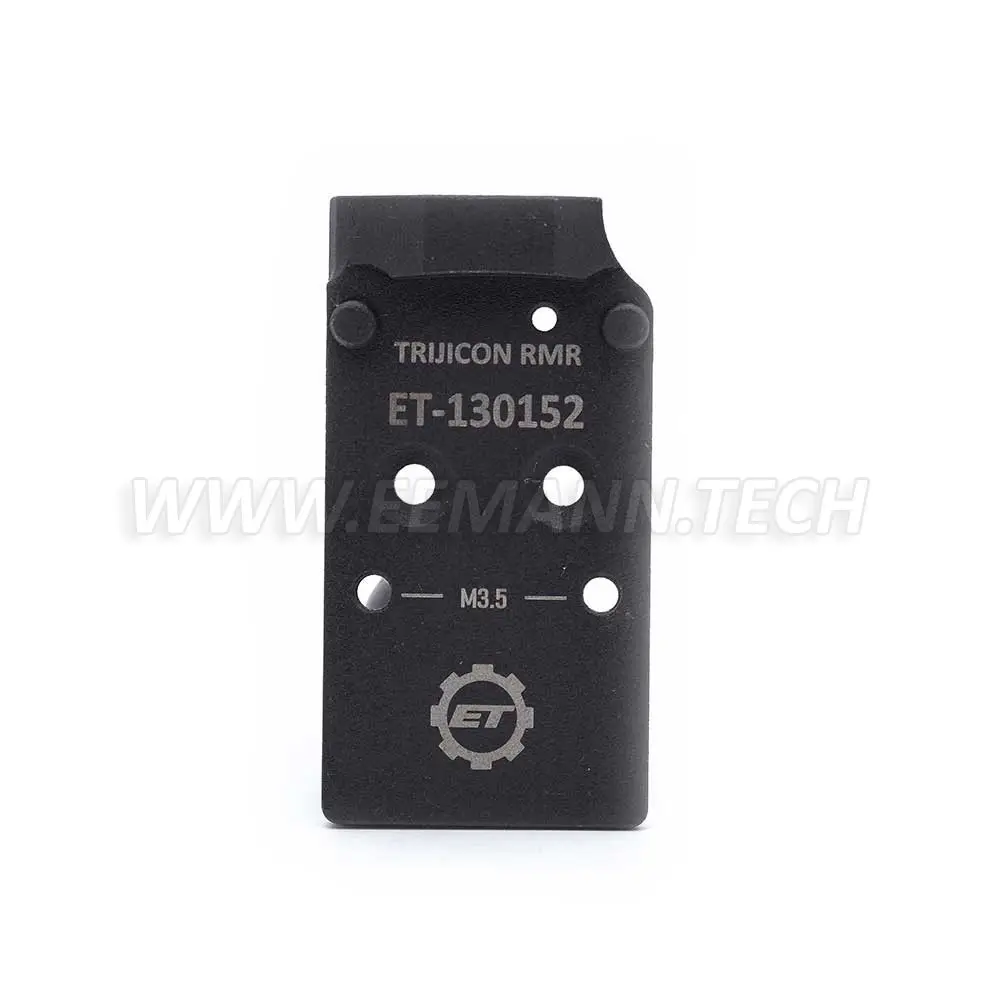 Eemann Tech CZ SHADOW 2 OR / Holosun 507COMP Plate Mount for Trijicon RMR 4