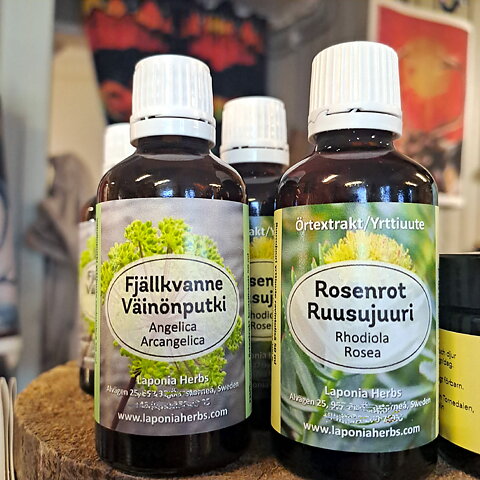 Tincture Angelica Archangelica / Rhodiola Rosea, Arctic Circle Strengthening drops 