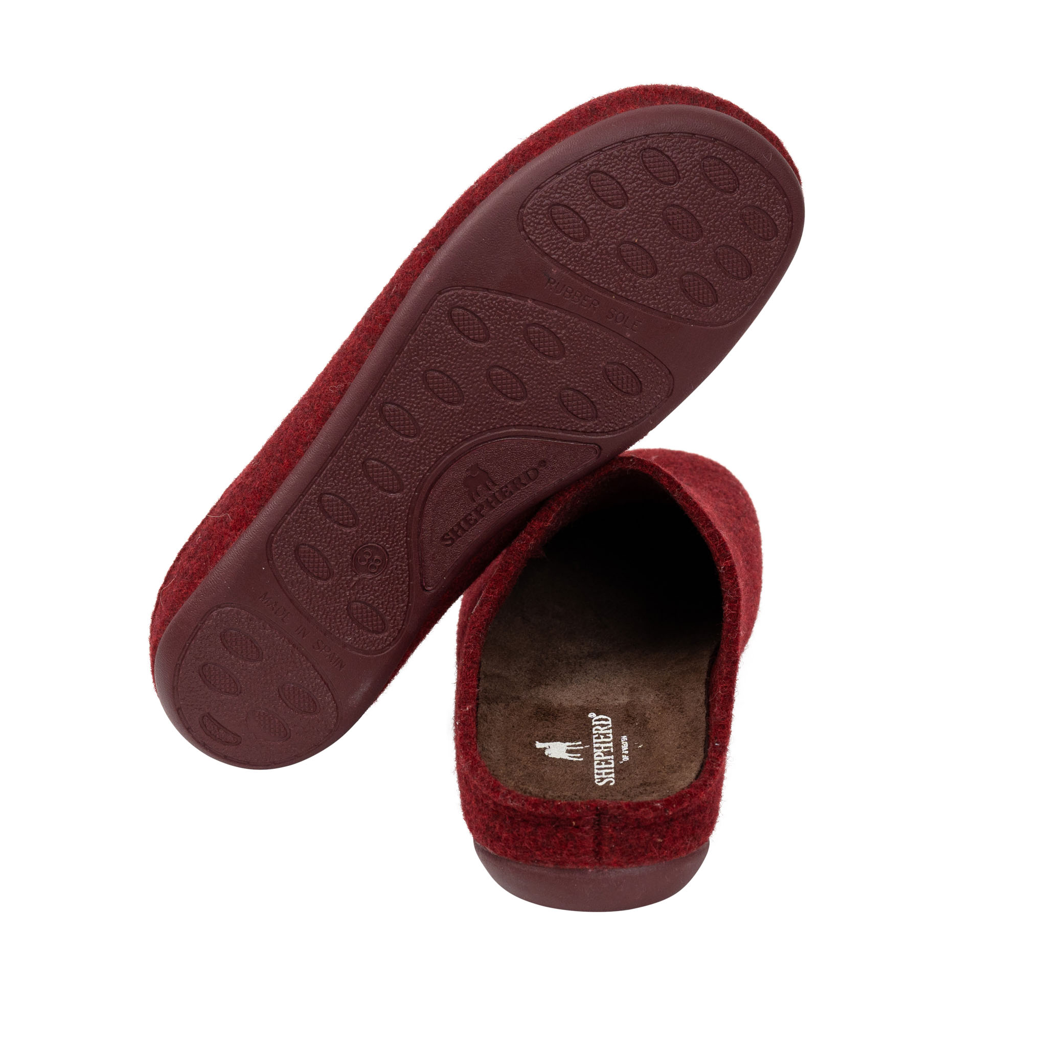 Shepherd Cilla  Damtoffel Bordeaux - 5