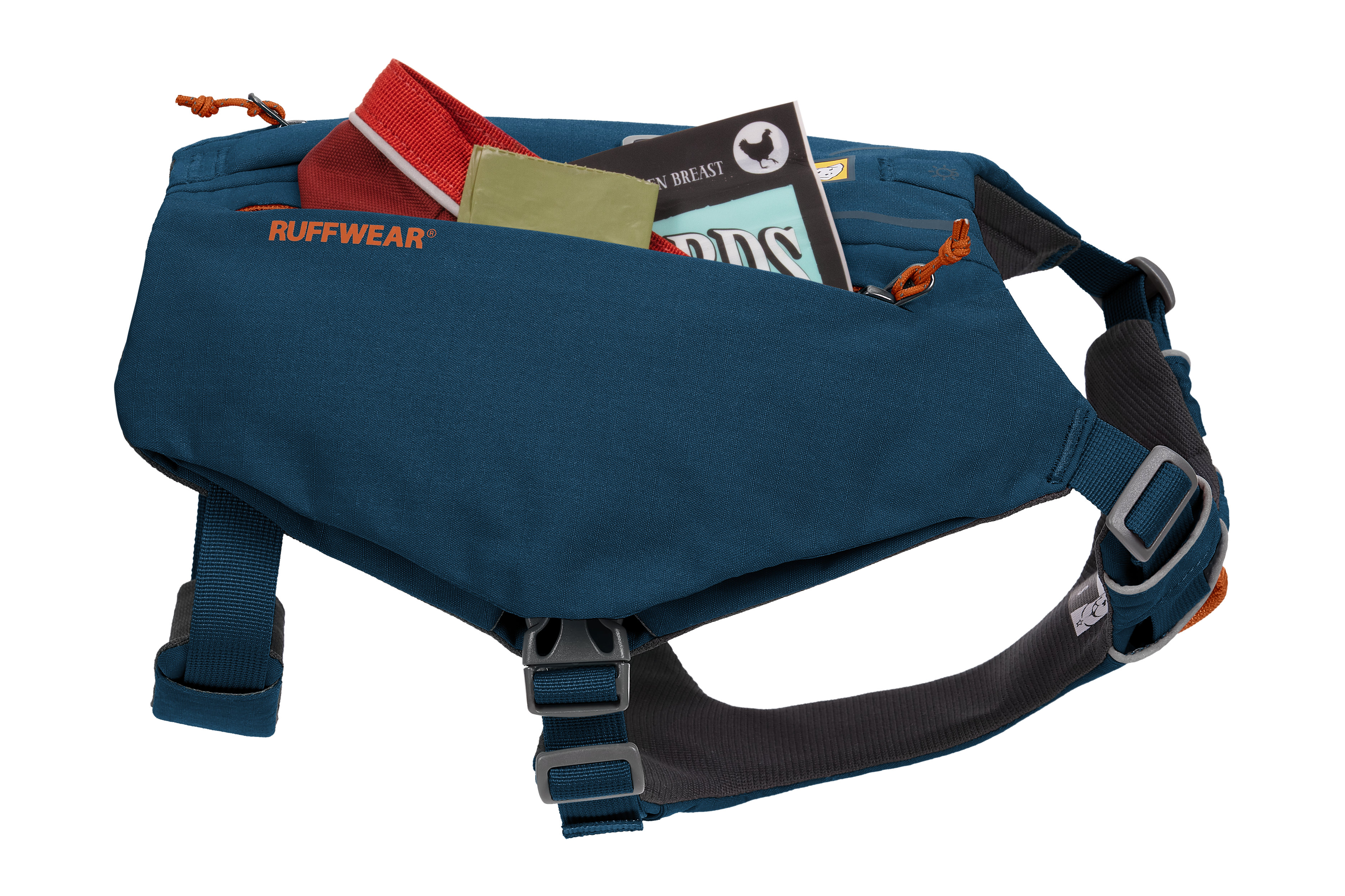 Ruffwear Switchbak Harness - Blue Moon - Pockets 