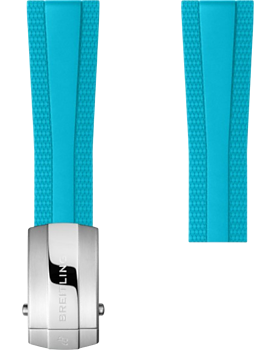 Breitling Diver Pro gummiband turkos 22 mm