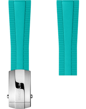 Breitling Diver Pro gummiband grönblå 22 mm