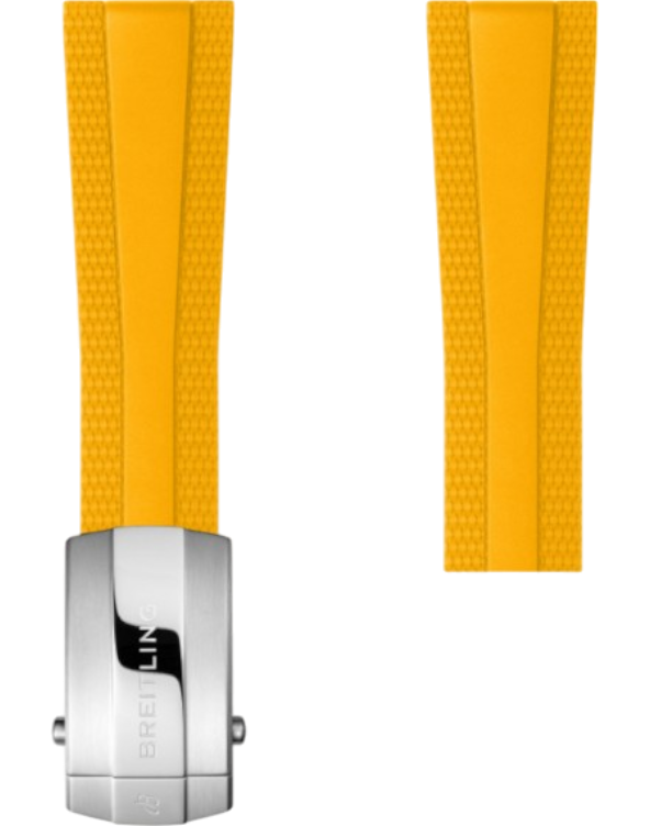 Breitling Diver Pro gummiband gul 22 mm