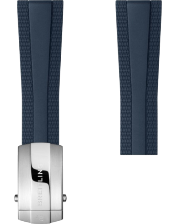 Breitling Diver Pro gummiband mörkblå 22 mm
