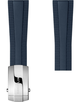 Breitling Diver Pro gummiband mörkblå 22 mm