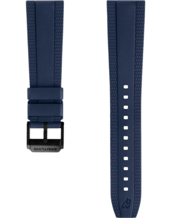Breitling Diver Pro gummiband mörkblå 22 mm