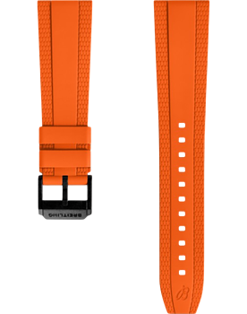Breitling Diver Pro gummiband orange 22 mm