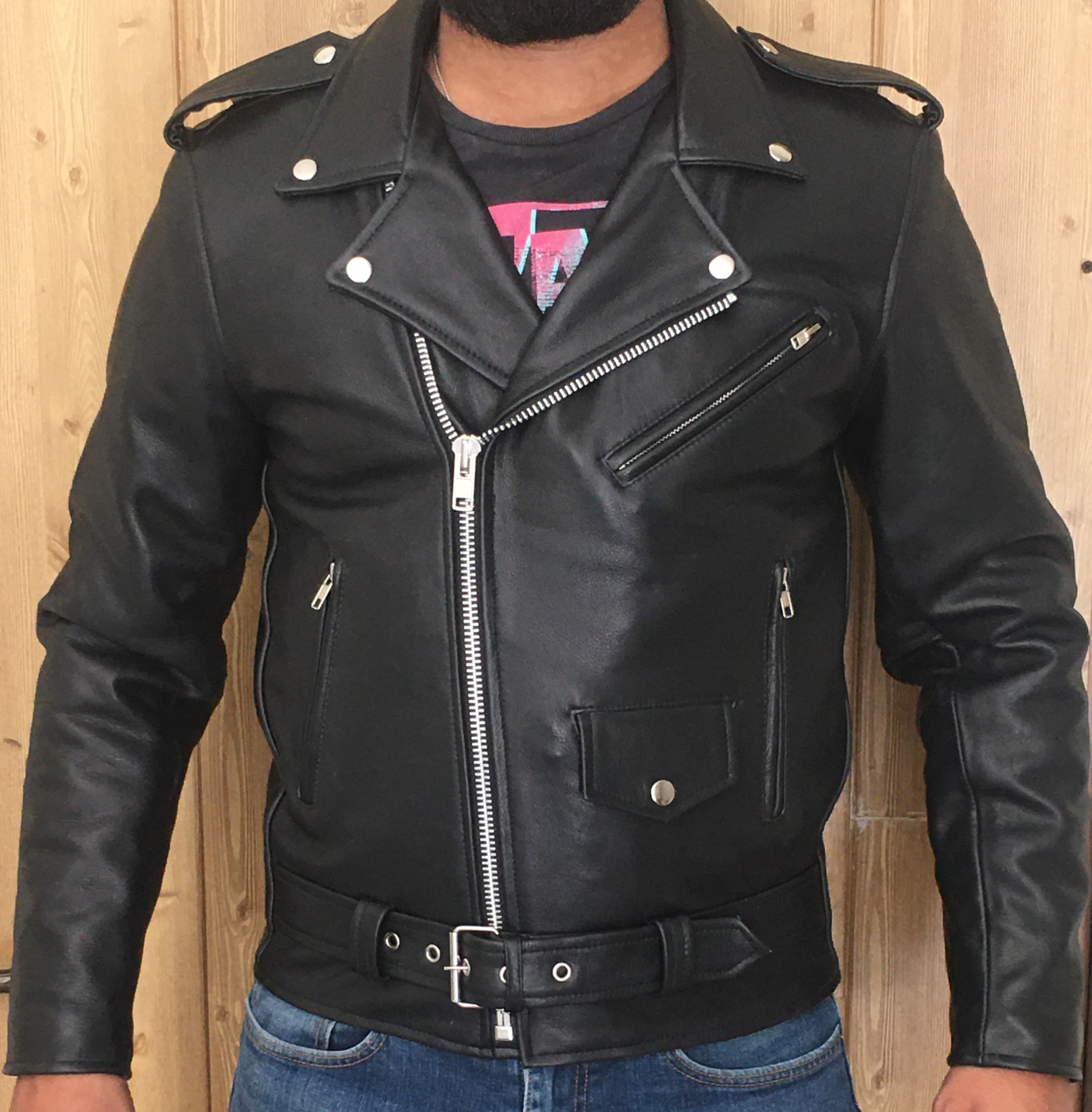 PREMIUMBLACK TYPEⅡ TRUCKERLEATHER JACKET 0020S0000-front-pdp-ld?$