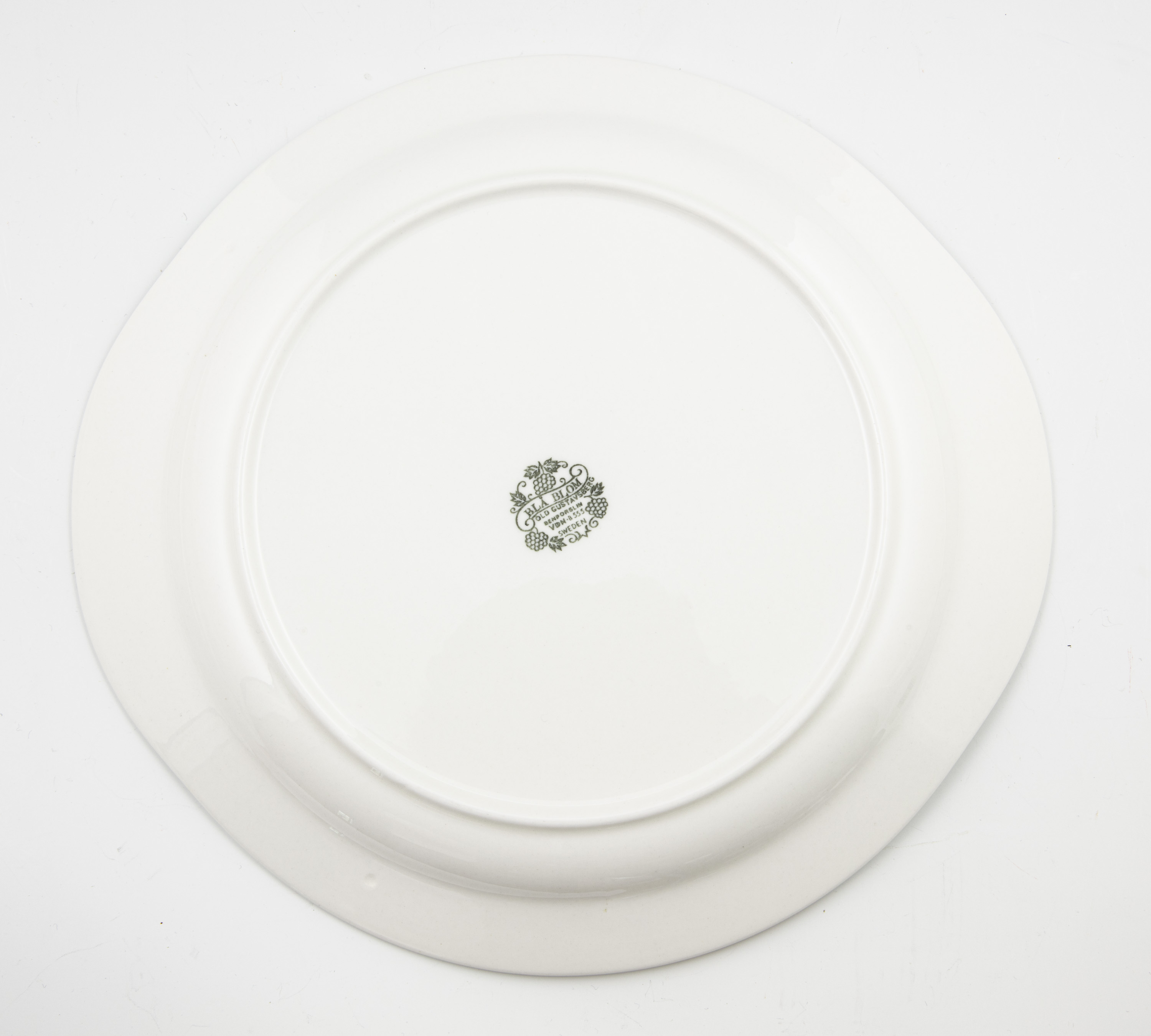 Blue Flower - Old Gustavsberg - Cake dish  - 4
