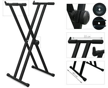 Keyboardstativ / 60 kg